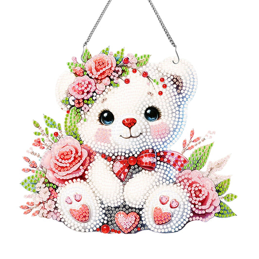 Single Side Special Shape Diamond Painting Hanging Pendant for Home Wall Decor
