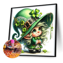 Load image into Gallery viewer, Diamond Painting - Full Round - Four-leaf clover spirit (30*30CM)
