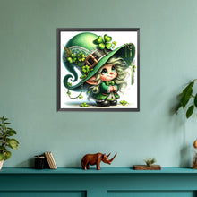 Load image into Gallery viewer, Diamond Painting - Full Round - Four-leaf clover spirit (30*30CM)

