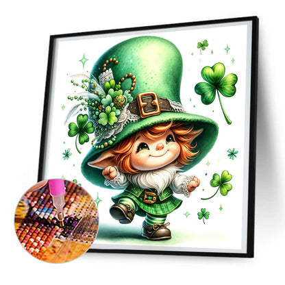 Diamond Painting - Full Round - Four-leaf clover spirit (30*30CM)