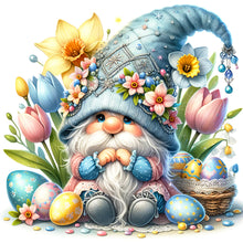 Load image into Gallery viewer, Diamond Painting - Full Round - easter gnome (30*30CM)
