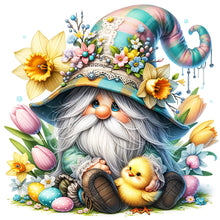 Load image into Gallery viewer, Diamond Painting - Full Round - easter gnome (30*30CM)
