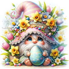 Load image into Gallery viewer, Diamond Painting - Full Round - easter gnome (30*30CM)
