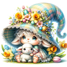 Load image into Gallery viewer, Diamond Painting - Full Round - easter gnome (30*30CM)
