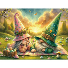 Load image into Gallery viewer, Diamond Painting - Full Round - easter gnome (40*30CM)
