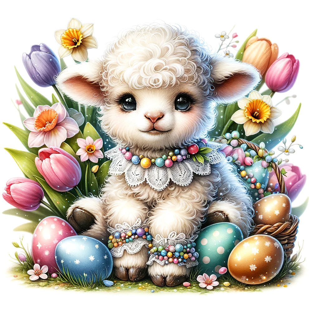 Diamond Painting - Full Round - Easter (30*30CM)