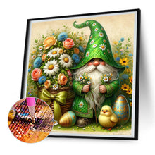 Load image into Gallery viewer, Diamond Painting - Full Round - easter flower gnome (30*30CM)
