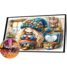 Load image into Gallery viewer, Diamond Painting - Full Round - easter gnome (40*30CM)
