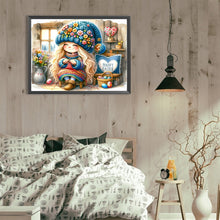 Load image into Gallery viewer, Diamond Painting - Full Round - easter gnome (40*30CM)
