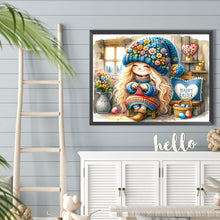 Load image into Gallery viewer, Diamond Painting - Full Round - easter gnome (40*30CM)
