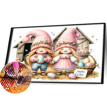 Load image into Gallery viewer, Diamond Painting - Full Round - easter gnome (40*30CM)
