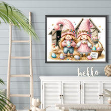 Load image into Gallery viewer, Diamond Painting - Full Round - easter gnome (40*30CM)

