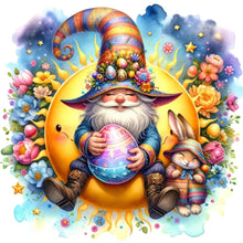 Load image into Gallery viewer, Diamond Painting - Full Round - easter gnome (30*30CM)
