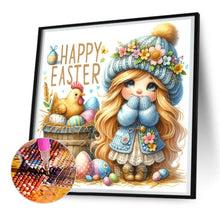 Load image into Gallery viewer, Diamond Painting - Full Round - easter gnome (30*30CM)
