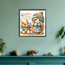 Load image into Gallery viewer, Diamond Painting - Full Round - easter gnome (30*30CM)
