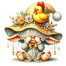 Load image into Gallery viewer, Diamond Painting - Full Round - easter gnome (30*30CM)
