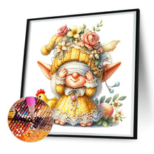Load image into Gallery viewer, Diamond Painting - Full Round - easter gnome (30*30CM)
