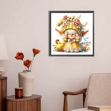 Load image into Gallery viewer, Diamond Painting - Full Round - easter gnome (30*30CM)
