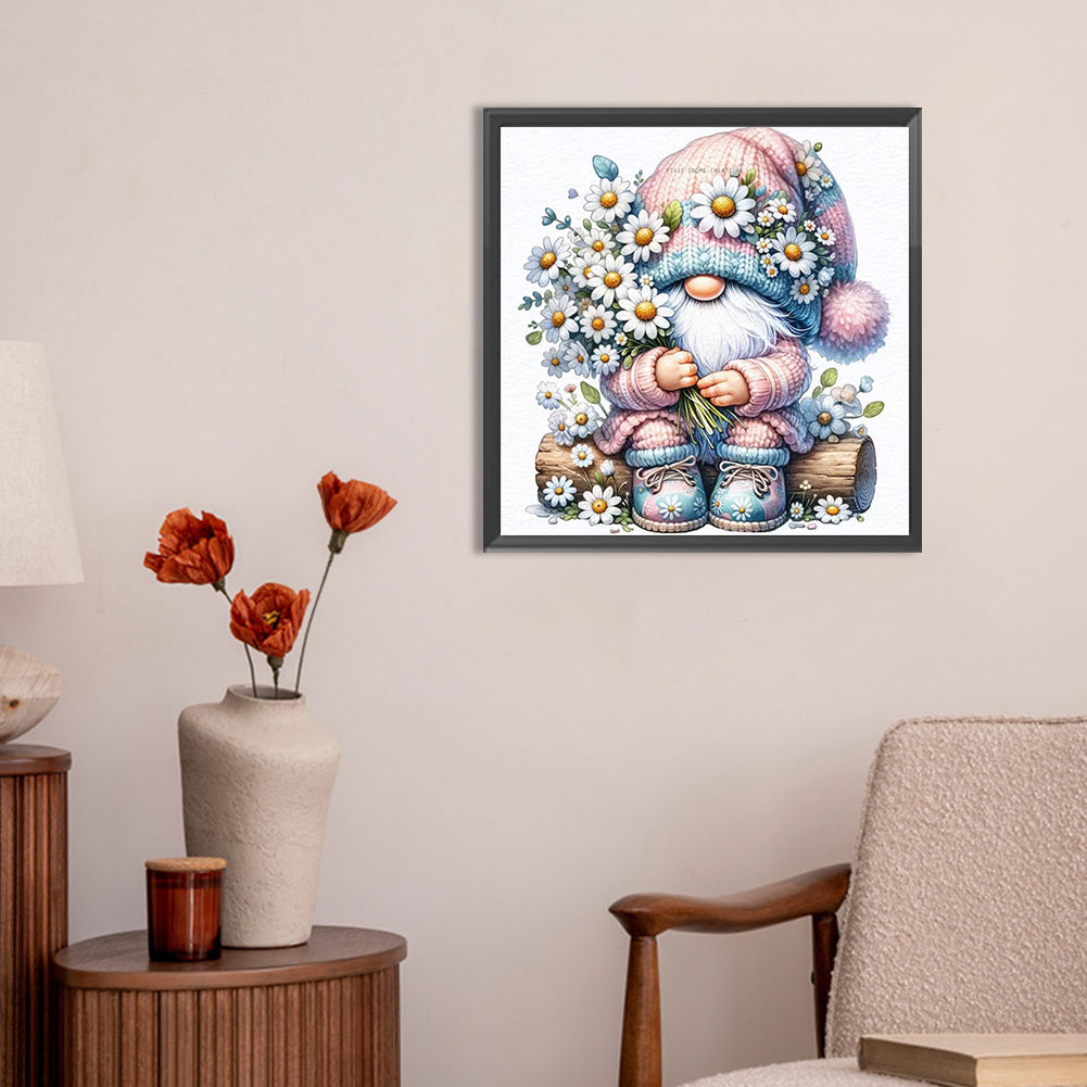 Diamond Painting - Full Round - easter gnome (30*30CM)