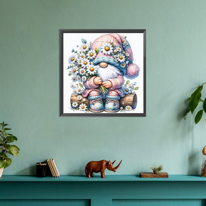 Diamond Painting - Full Round - easter gnome (30*30CM)