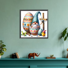 Load image into Gallery viewer, Diamond Painting - Full Round - easter gnome (30*30CM)
