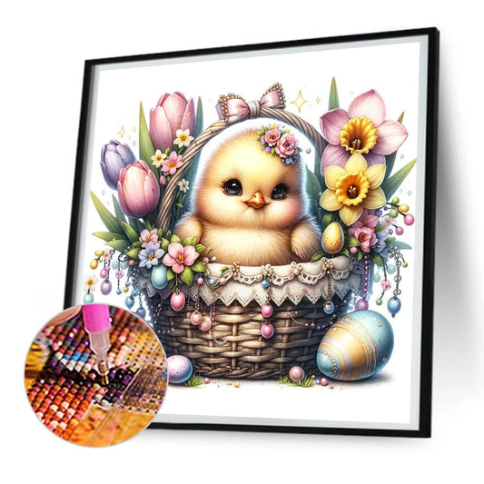 Diamond Painting - Full Round - easter gnome (30*30CM)