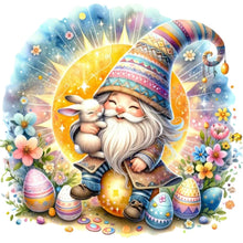 Load image into Gallery viewer, Diamond Painting - Full Round - easter gnome (30*30CM)
