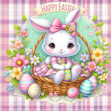 Load image into Gallery viewer, Diamond Painting - Full Round - easter bunny (30*30CM)
