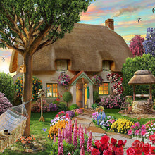Load image into Gallery viewer, Garden Cottage 30*30CM(Canvas) Round Drill Diamond Painting
