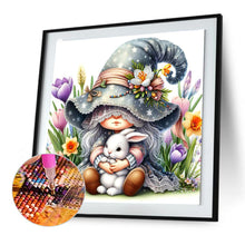 Load image into Gallery viewer, Diamond Painting - Full Round - Goblin girl holding rabbit (30*30CM)
