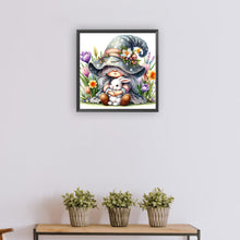 Load image into Gallery viewer, Diamond Painting - Full Round - Goblin girl holding rabbit (30*30CM)
