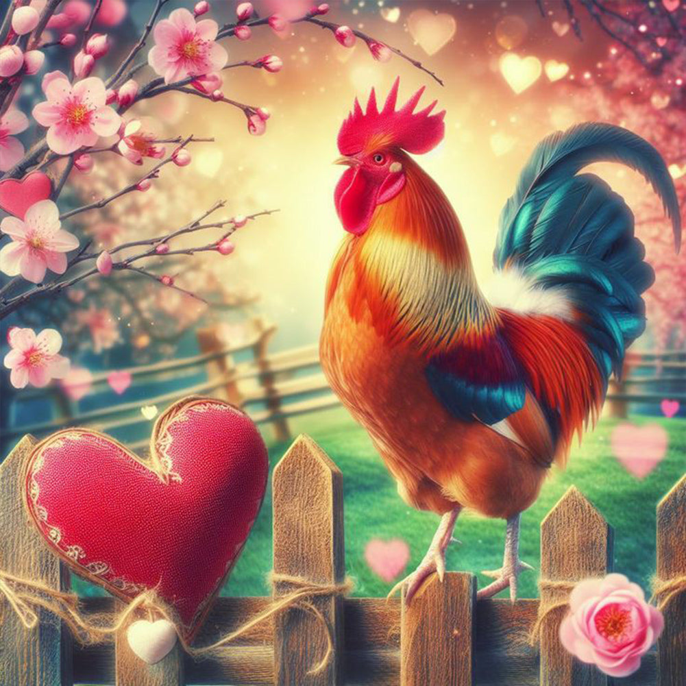 Diamond Painting - Full Round - outdoor cock (30*30CM)