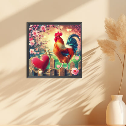 Diamond Painting - Full Round - outdoor cock (30*30CM)