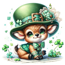 Load image into Gallery viewer, Diamond Painting - Full Round - lucky deer (30*30CM)

