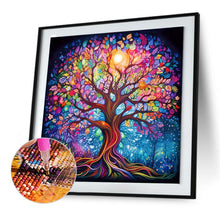 Load image into Gallery viewer, Diamond Painting - Full Round - colorful tree of life (30*30CM)
