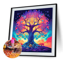 Load image into Gallery viewer, Diamond Painting - Full Round - Magic colorful tree of life (30*30CM)
