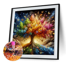 Load image into Gallery viewer, Diamond Painting - Full Round - four seasons tree of life (30*30CM)
