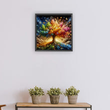Load image into Gallery viewer, Diamond Painting - Full Round - four seasons tree of life (30*30CM)
