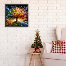 Load image into Gallery viewer, Diamond Painting - Full Round - four seasons tree of life (30*30CM)

