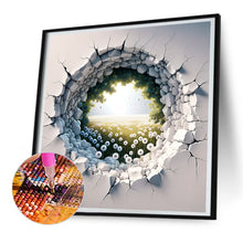 Load image into Gallery viewer, Diamond Painting - Full Round - garden outside wall (30*30CM)
