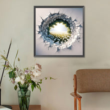 Load image into Gallery viewer, Diamond Painting - Full Round - garden outside wall (30*30CM)
