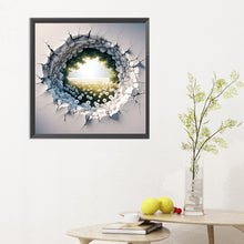 Load image into Gallery viewer, Diamond Painting - Full Round - garden outside wall (30*30CM)
