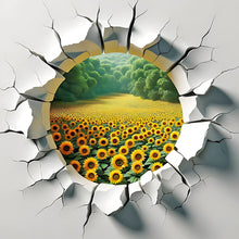 Load image into Gallery viewer, Diamond Painting - Full Round - garden outside wall (30*30CM)
