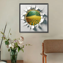 Load image into Gallery viewer, Diamond Painting - Full Round - garden outside wall (30*30CM)
