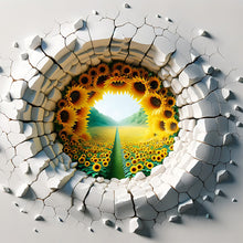 Load image into Gallery viewer, Diamond Painting - Full Round - garden outside wall (30*30CM)
