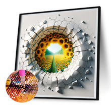 Load image into Gallery viewer, Diamond Painting - Full Round - garden outside wall (30*30CM)
