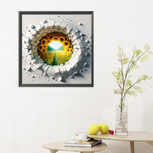 Load image into Gallery viewer, Diamond Painting - Full Round - garden outside wall (30*30CM)
