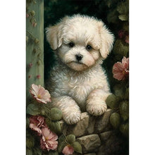 Load image into Gallery viewer, Diamond Painting - Full Round - puppy (30*45CM)
