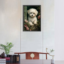 Load image into Gallery viewer, Diamond Painting - Full Round - puppy (30*45CM)
