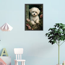 Load image into Gallery viewer, Diamond Painting - Full Round - puppy (30*45CM)
